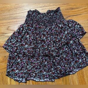 H&M Divided Floral Mini Skirt Size 2  or smaller